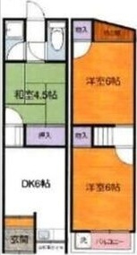 石原町テラスの間取り