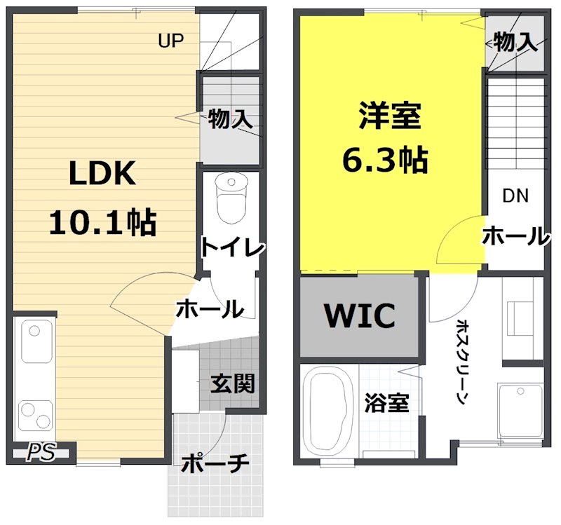 シャルムの間取り