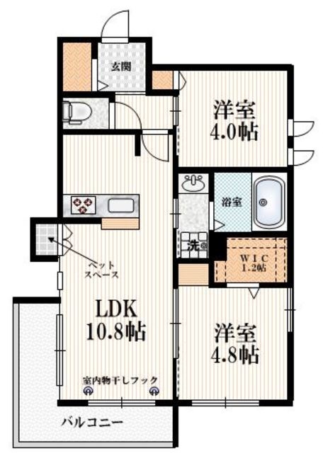 グリシーヌ五反野の間取り|★間取図★