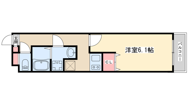 【間取り】 | ハーモニーテラス西中島南方