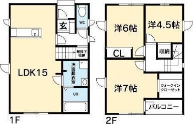 フィットセル ソレイユの間取り
