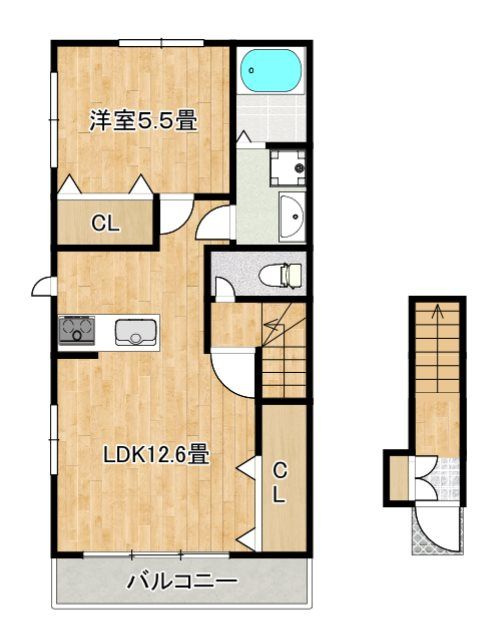 LiveStyle V　B棟の間取り