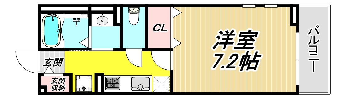 フレグランスの間取り