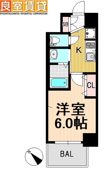 【間取り】 | エステムコート名古屋金山サウスゲート