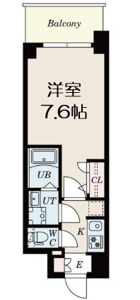【間取り】 | S-RESIDENCE難波大国町domina