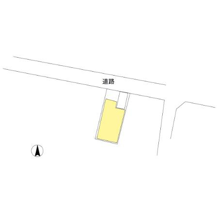 木太町戸建T様邸の区画図