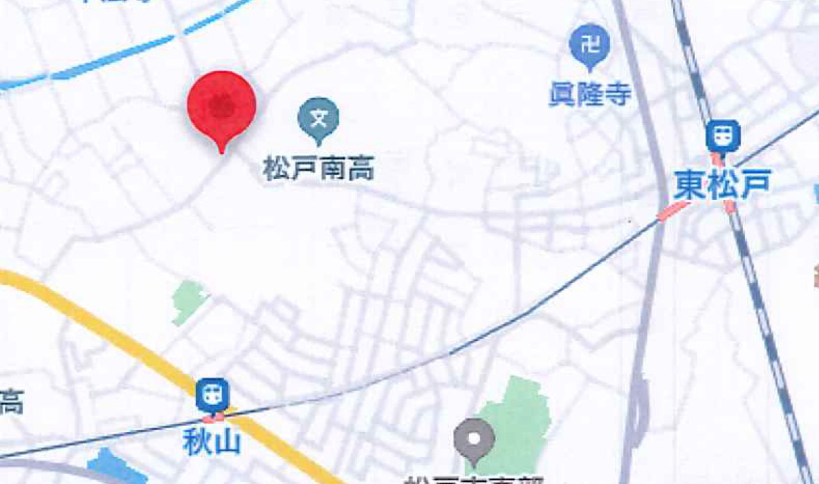 貸土地の地図