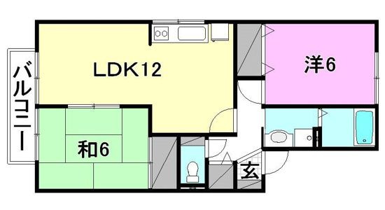 【間取り】 | ローレルスクエア東山A