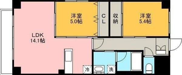 ヴェルデアルズの間取り