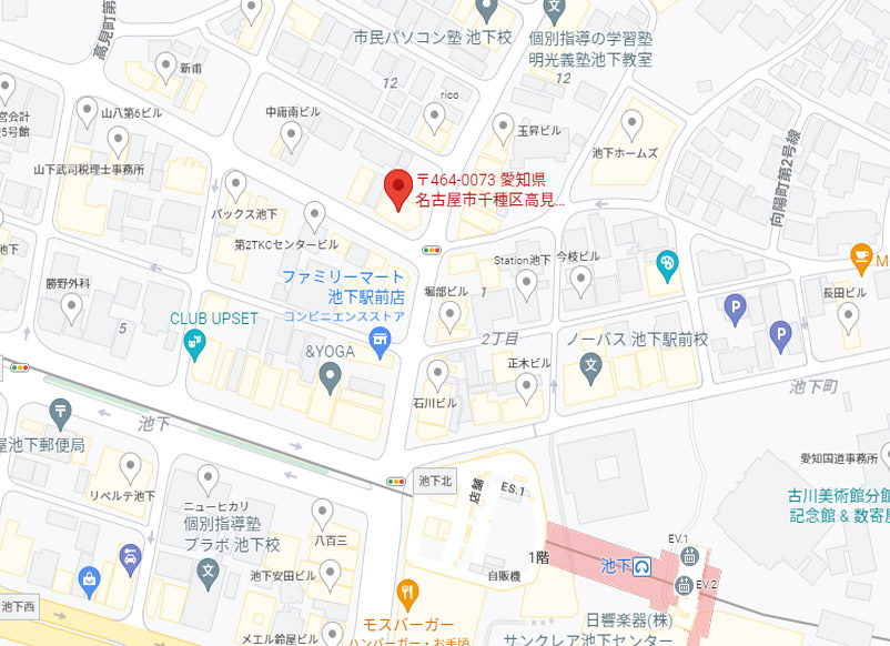 堀清ビルの地図