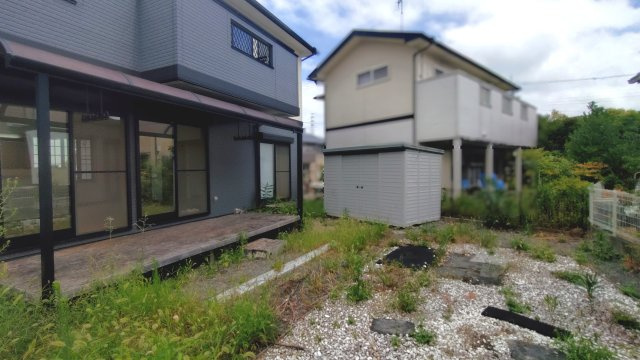 ◆敷地面積６５坪超え◆並列駐車２台可能◆広い庭付き４ＬＤＫ◆宇治田原町緑苑坂の庭|庭