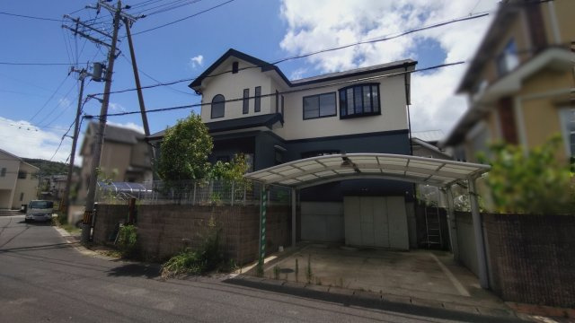 ◆敷地面積６５坪超え◆並列駐車２台可能◆広い庭付き４ＬＤＫ◆宇治田原町緑苑坂の外観|外観