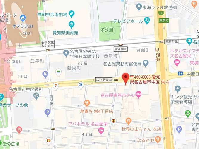 岡崎ビル（北館）の地図