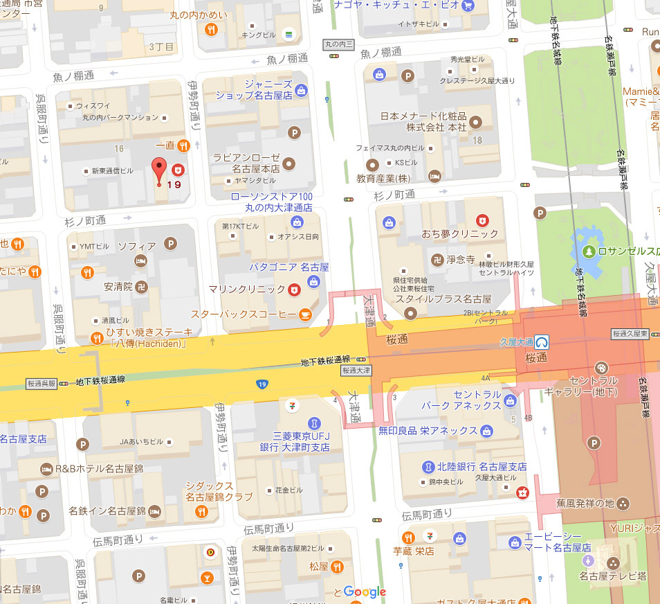 第２リックスビルの地図