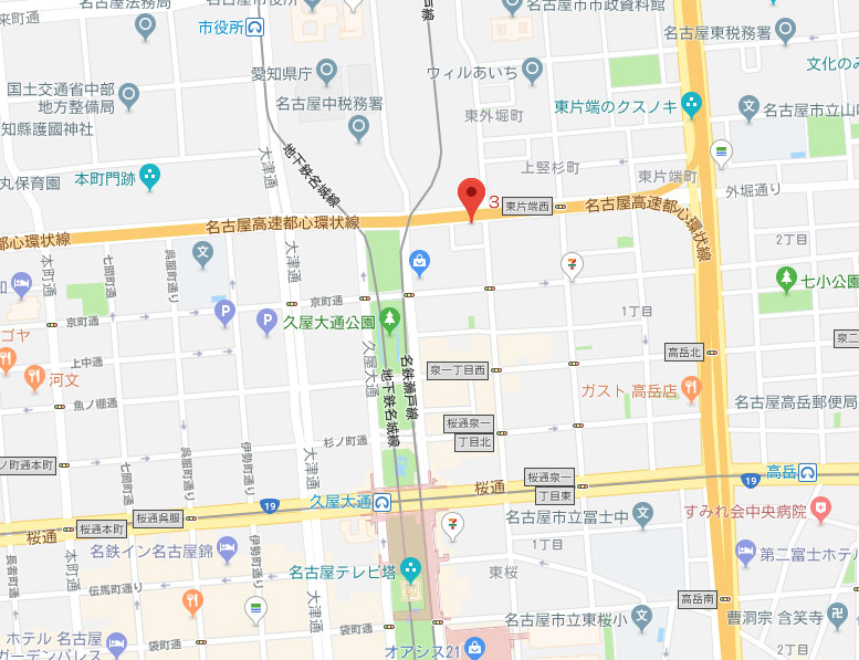 ソアービル泉の地図