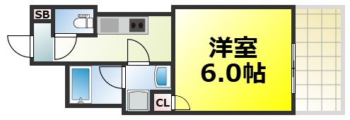 【間取り】 | Luce Kujyonishi 仲介手数料無料