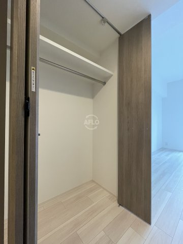 S-RESIDENCE難波大国町dominaの収納|S-RESIDENCE難波大国町domina　クローゼット