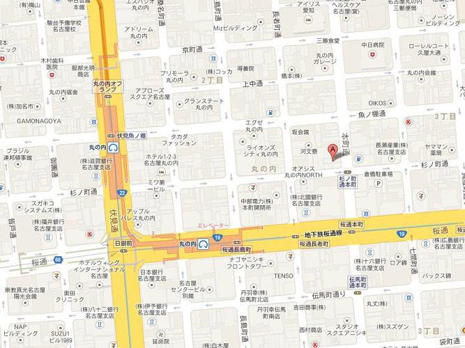 丸の内スクエア　の地図
