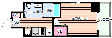 【間取り】 | エスリード江坂広芝町