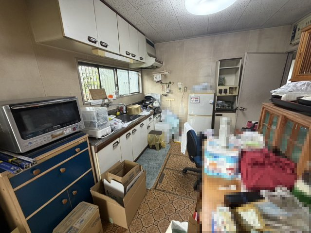 八代郡氷川町　安心な軽量鉄骨造　中古一戸建てのキッチン