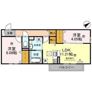 【間取り】 | ソラーレ善 | 102号室の間取り図です