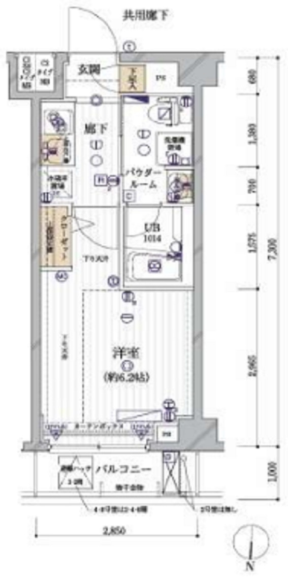メインステージ多摩川Ⅲの間取り|使いやすい間取り