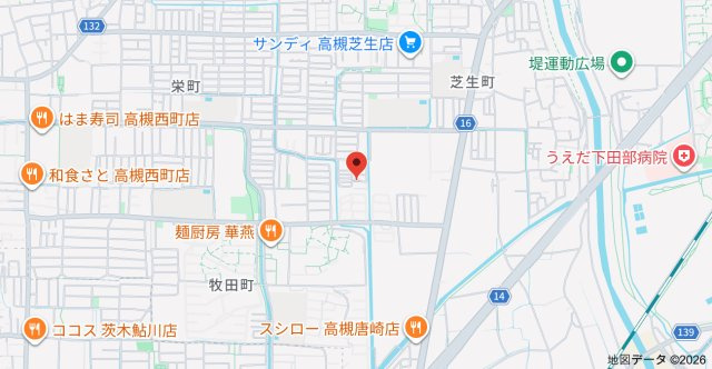 グランメール宮﨑の地図