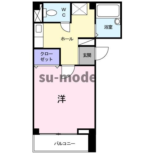 ヴィラウエストの間取り