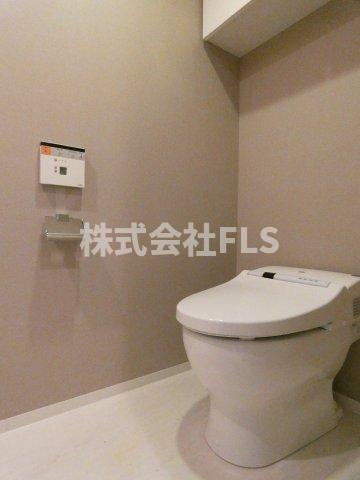 渋谷区恵比寿４丁目の賃貸マンションのトイレ