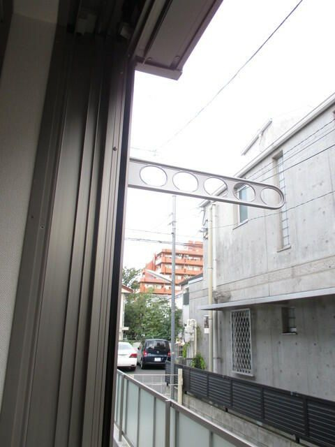 ヒルズコート白山のバルコニー
