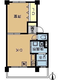 大森マンションの間取り