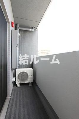 板橋区赤塚新町３丁目の賃貸マンションのバルコニー