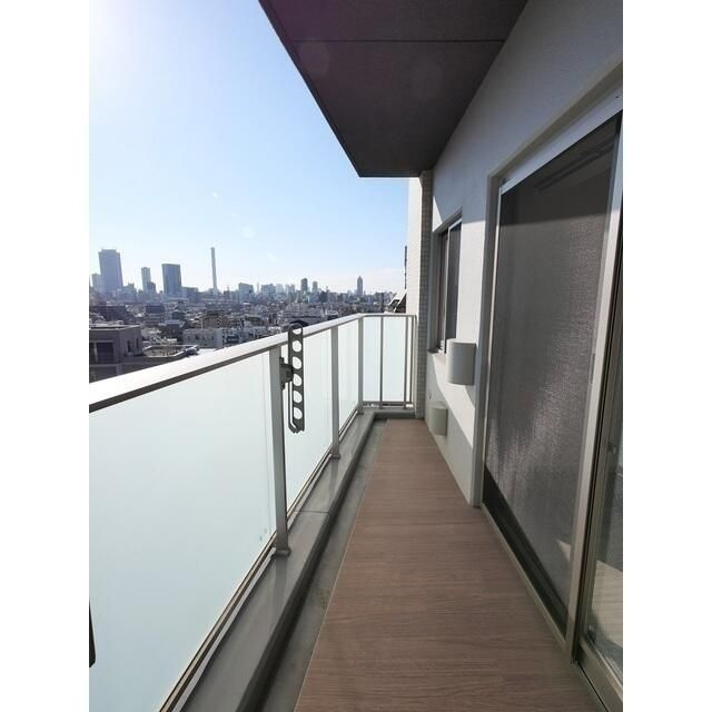 ＢｌｕＲｏｃｋ板橋のバルコニー