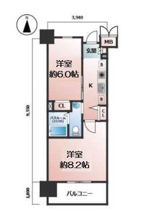 【間取り】 | エステムプラザ梅田・中崎町Ⅲツインマークスサウスレジデンス