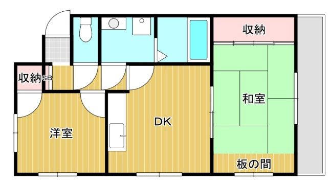 コンホルト公園南の間取り
