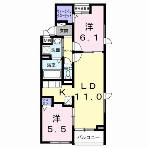 スターリーガーデンの間取り