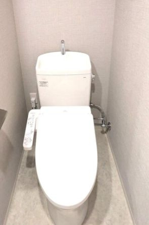 ミライズ錦糸町マーロのトイレ|落ち着いた色調のトイレです