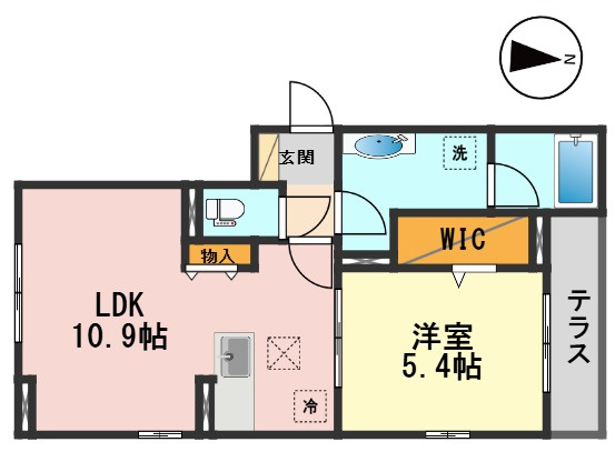 D-Kowariの間取り