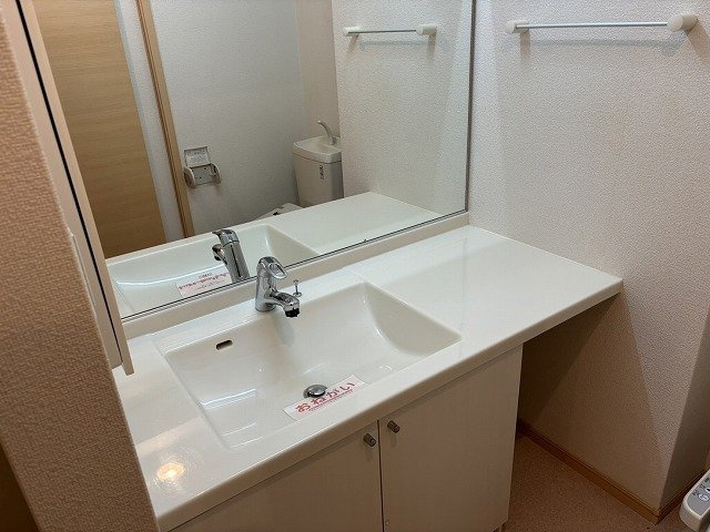 ナイル良Ⅱの洗面所|忙しい朝には欠かせない洗面所です