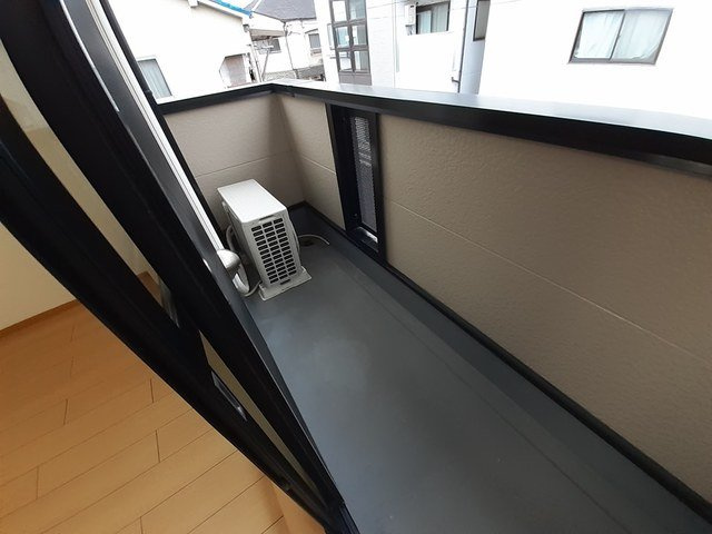 エクレール南中振のバルコニー|バルコニー付きです