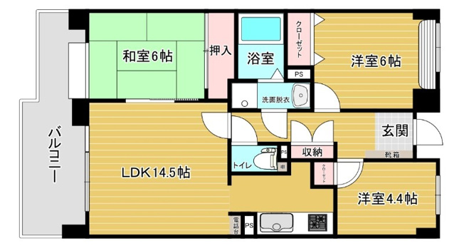 【間取り】
