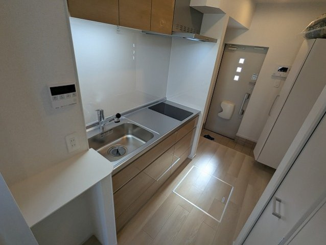 筑紫野市二日市南２丁目のアパートのキッチン|使いやすいキッチンです