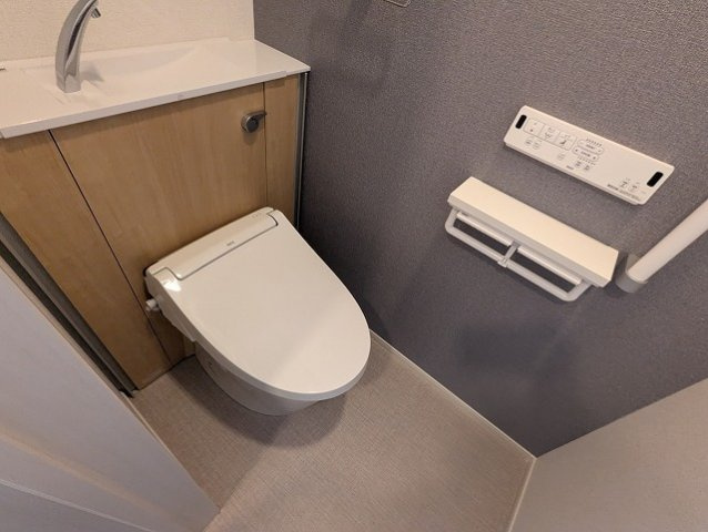 筑紫野市二日市南２丁目のアパートのトイレ|トイレもきれいです