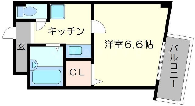 ドエル堀江南の間取り|ドエル堀江南　間取り