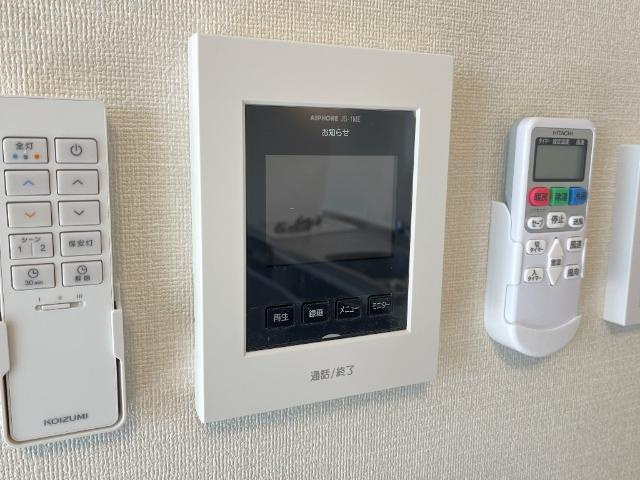 フェリーチェの内装|カメラ付インターホン