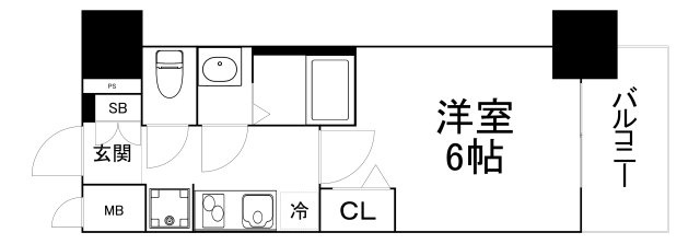 【間取り】 | プレサンス鶴橋トレヴィエ