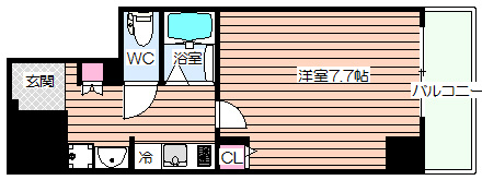 【間取り】 | ミラージュパレス本町東レジデンス