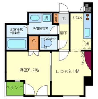 シーサⅩの間取り