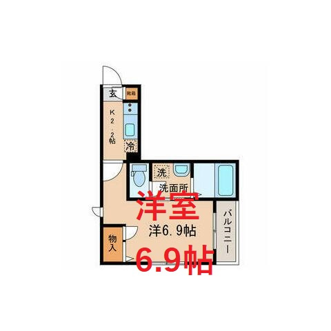【間取り】 | ネージュ西糀谷