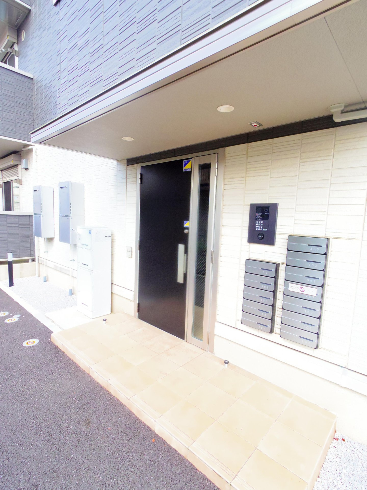 むさし野スクエアのエントランス